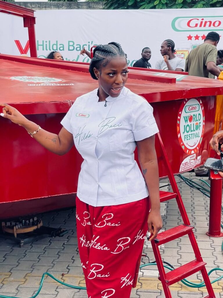 Guinness World Record: Hilda Baci’s Jollof Rice Largest Pot Cooking Turns Carnival