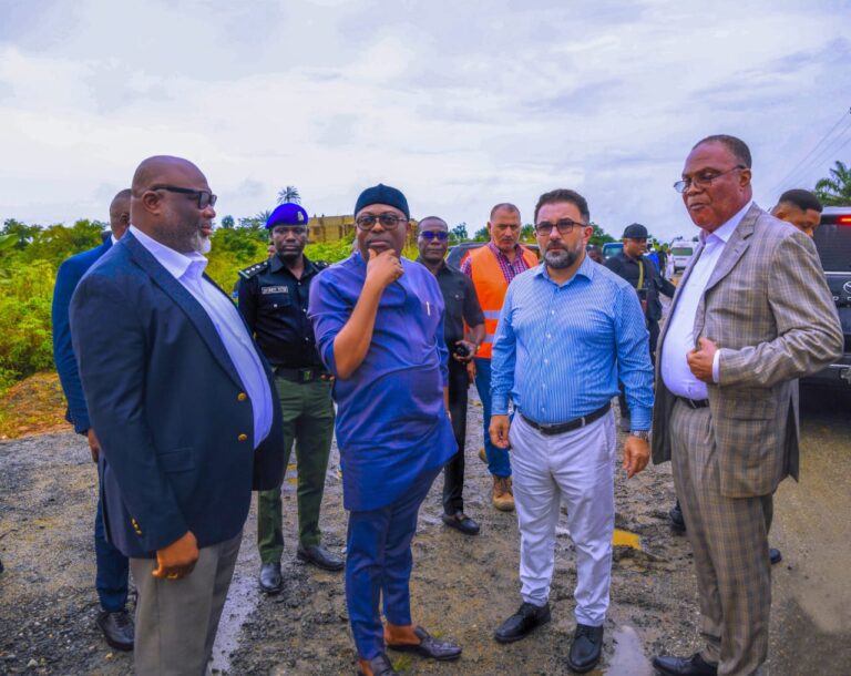 Gov. Fubara Assures Completion Of Emohua- Ogbakiri-Egbelu Road Project In December  …Inspects Ongoing Work On 19.7km Buguma-Abalama-Tema-Degema-Abonnema Road