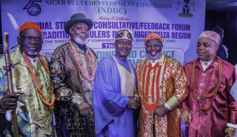 NDDC Tasks Monarchs On Driving Sustainable Development In Niger Delta