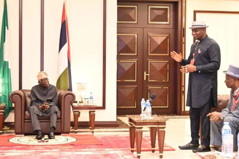 Ogbia Kingdom, Ogbuku Visit Tinubu, Call For Oloibiri Petroleum Institute