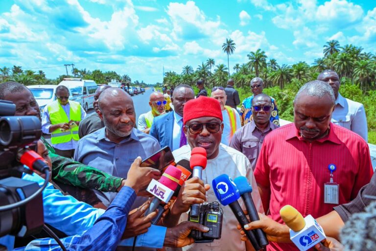 Fubara: 33.5Km Elele–Omoku Road 90% Complete, Set For May 2026 Inauguration