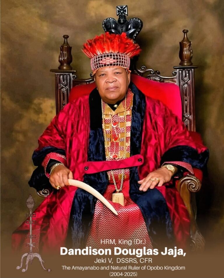 Opobo Announces Final Rites For Late King Dandeson Douglas Jaja