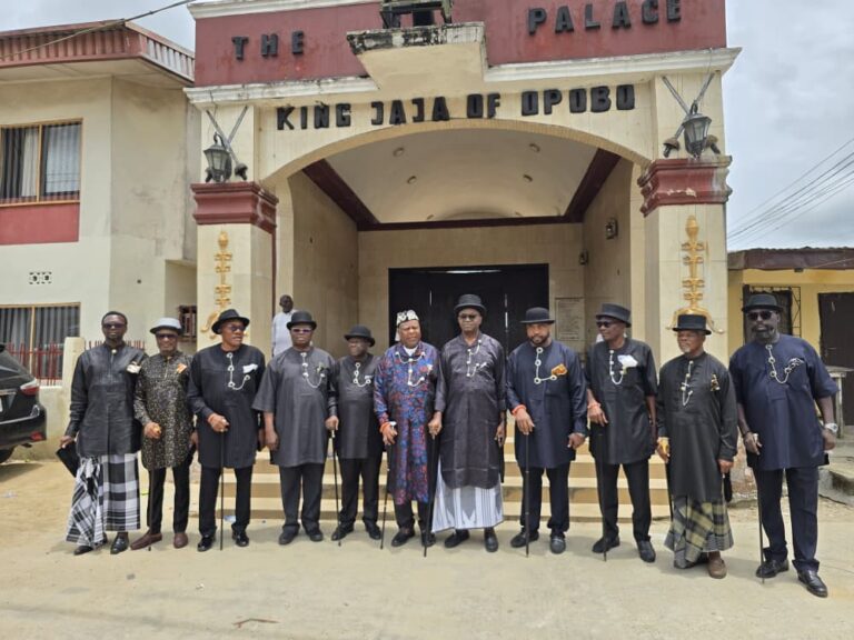 Finima Monarch Pays Historic Condolence Visit to Opobo, Reinforces Ancestral Ties