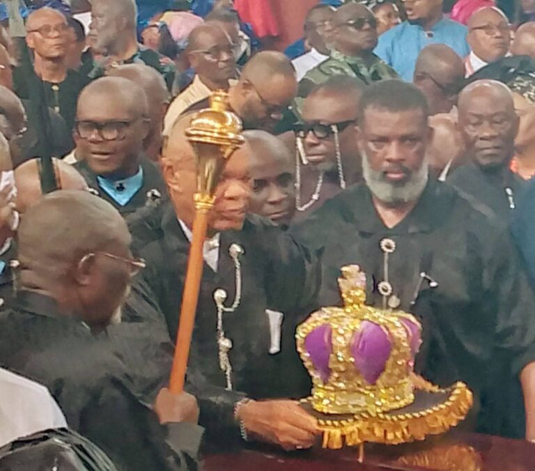 Fubara Hails Opobo Monarch’s Enduring Legacy, Urges Family Unity At Funeral