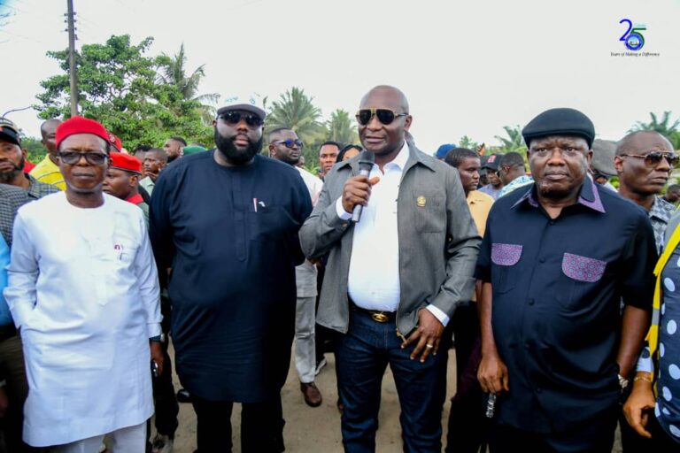Otu Hails NDDC’s Impact As Lawmakers Inspect Key Niger Delta Road Project