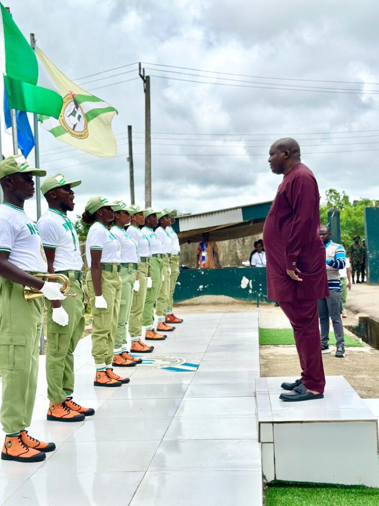 Fubara Hails NYSC’s Rural Health Impact, Links Rising Corps Deployment To Improved Governance