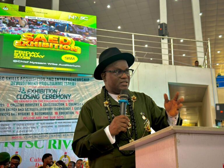 NYSC Rivers Coordinator Commends Corps Members Over Commitment To SAED Training