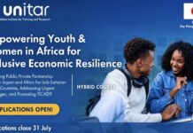 Japan, UNITAR Launch Fully Funded Programme For Young African Innovators
