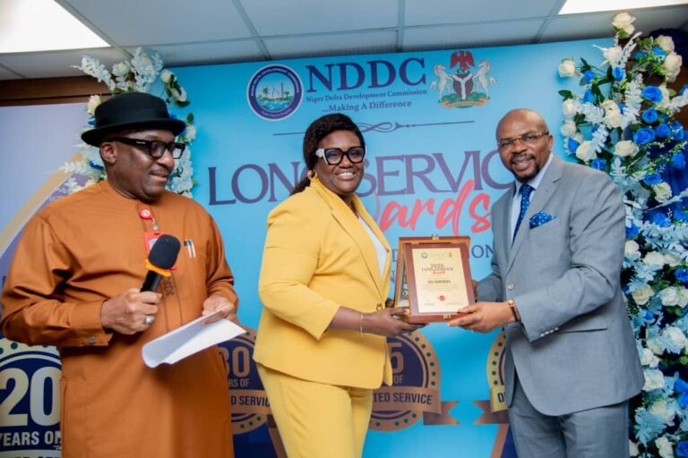NDDC Honours 78 Employees For Long Service, Hails Commitment To Niger Delta Development