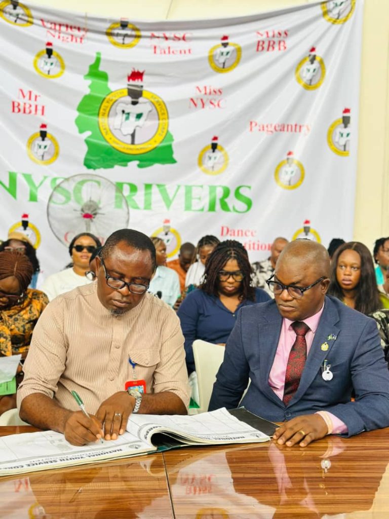 Fubara Charges NYSC Corps Members To Leave Lasting Legacies In Rivers Communities…As 3,344 End Orientation In Rivers